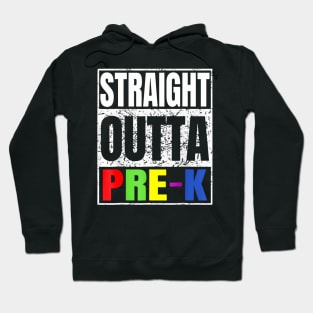 Straight Outta Pre K Graduation Class Of 2024 School Hoodie